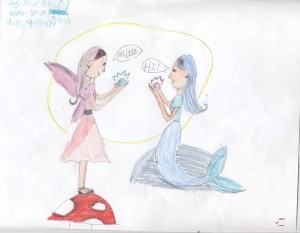 Fairy Meets Mermaid